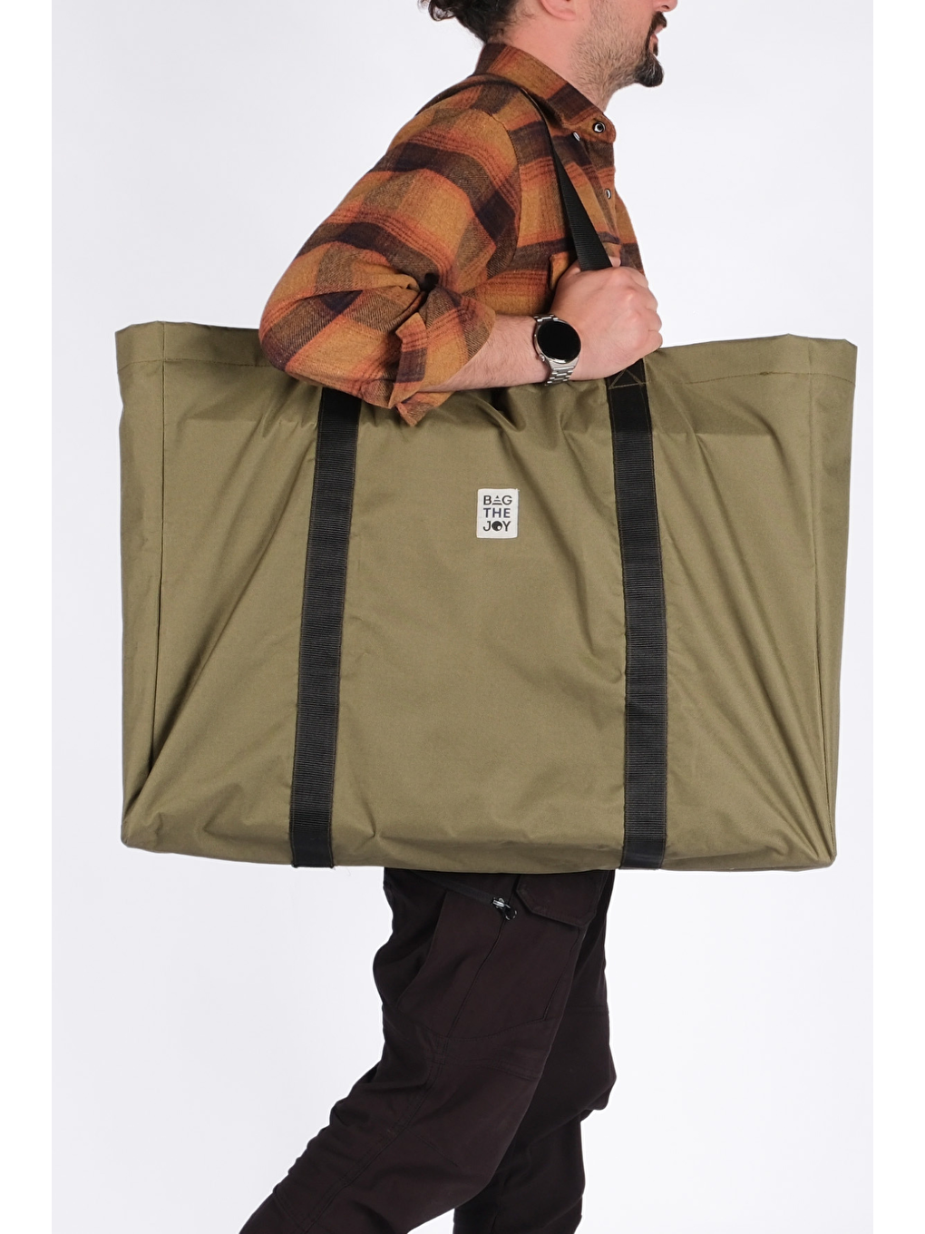 Ahşap Katlanır Kamp & Bahçe Rafı Kahverengi-4