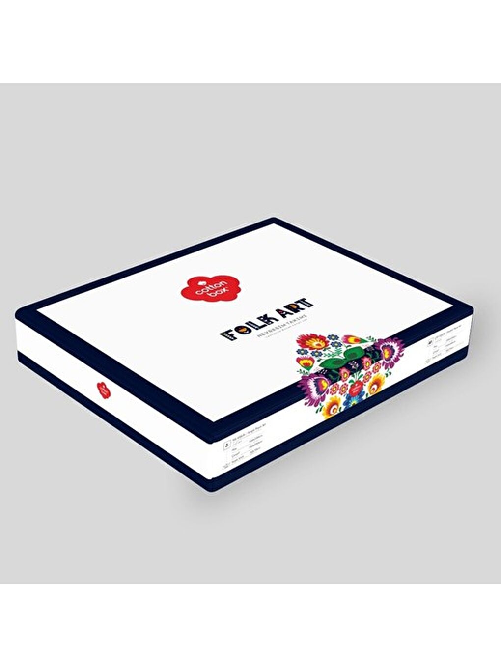 Karışık Pamuk Box Folk Ark Çift Kişilik Nevresim Takımı Tamaya Kiremit-3
