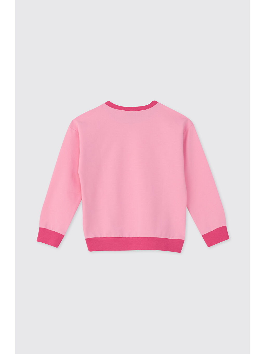 Kız Çocuk Pembe Sweatshirt-1