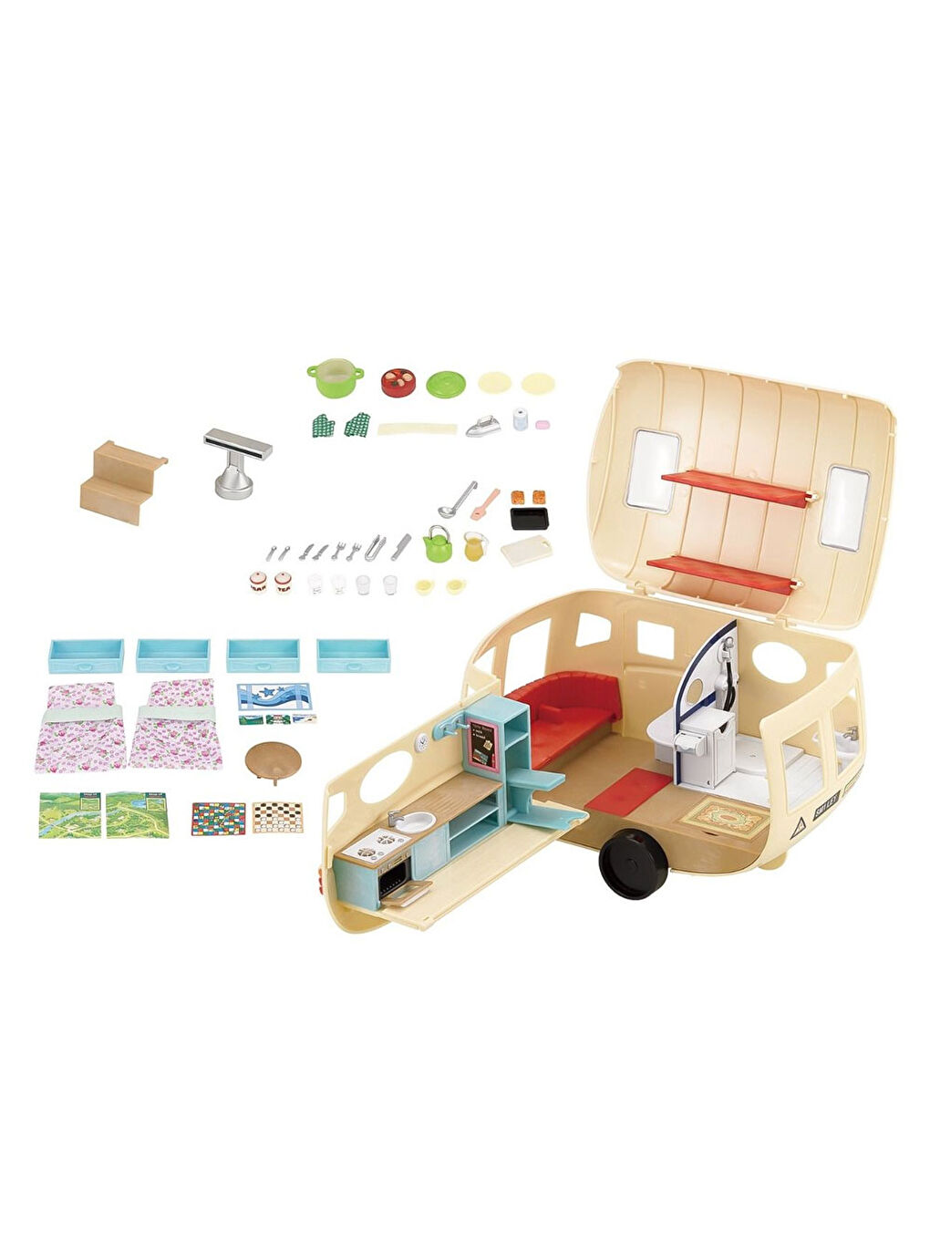 Sylvanian Families Renksiz Karavan 5045