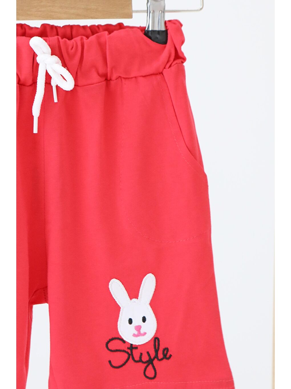 Kız Çocuk Mercan Baskılı Şort - 27334-1