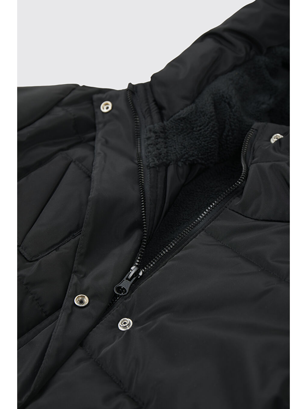 Kız Çocuk Siyah Mont-2