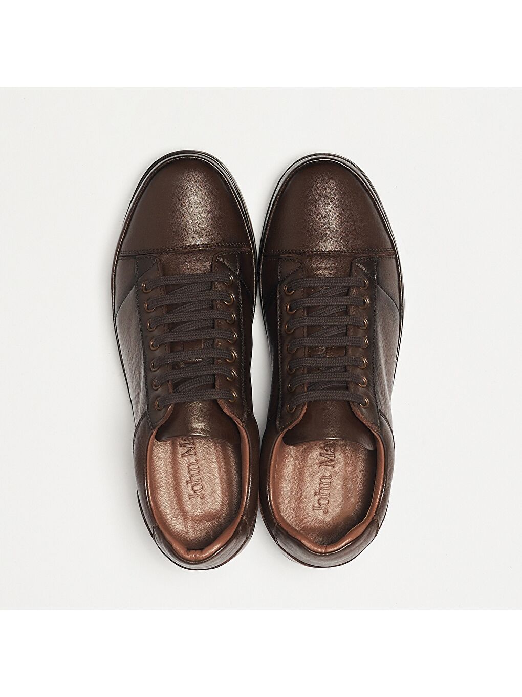 Kahverengi Erkek Oxford ( Klasik) OG-1925 104 Kahve Dolaplı Deri-6