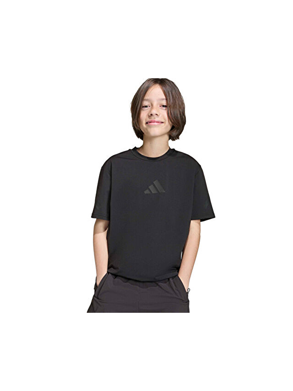 J Z.n.e. Cl Tee Çocuk Günlük Tişört Kd1157 Siyah-3