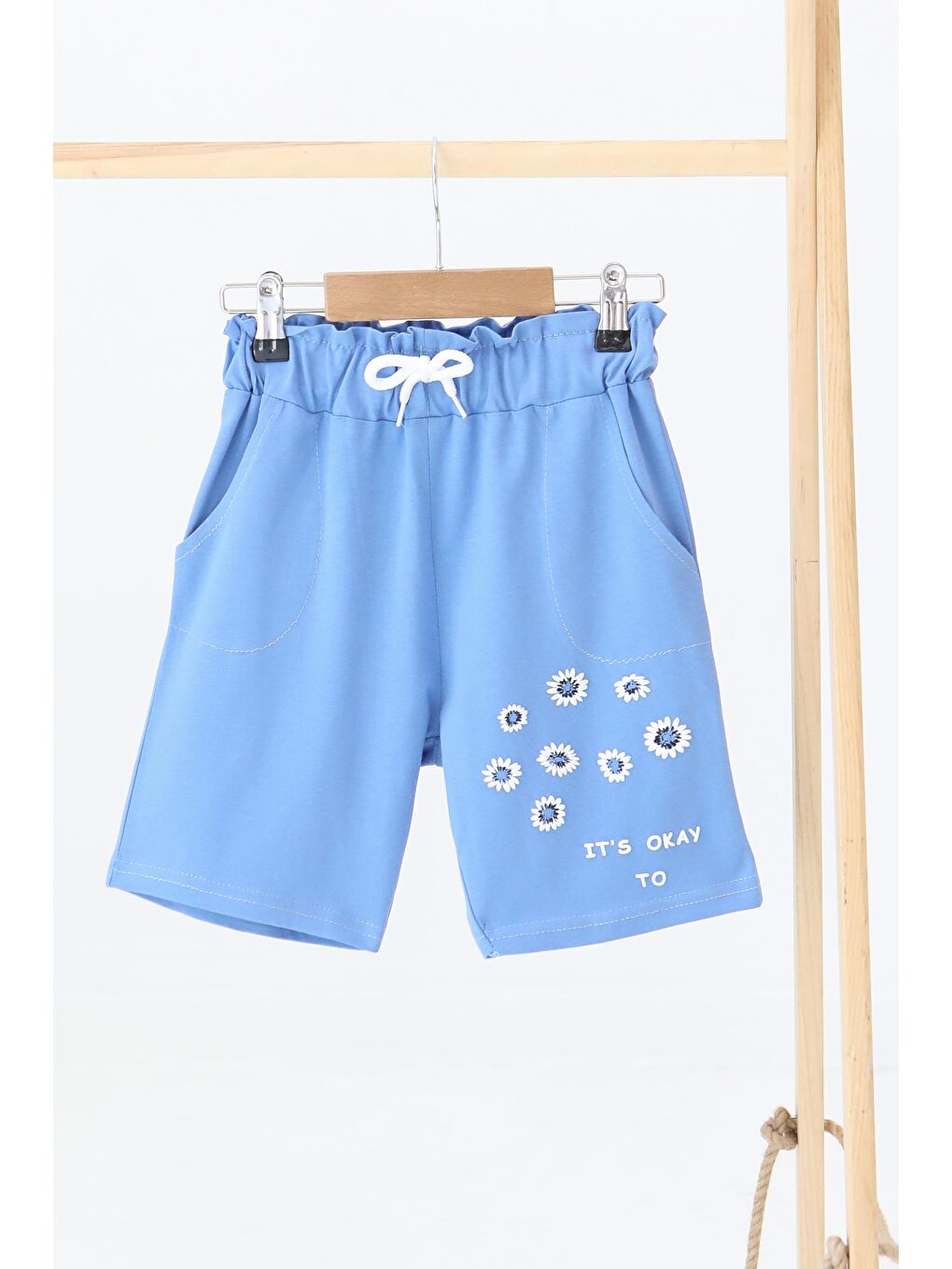 İndigo Kız Çocuk Indigo Baskılı Şort - 27329