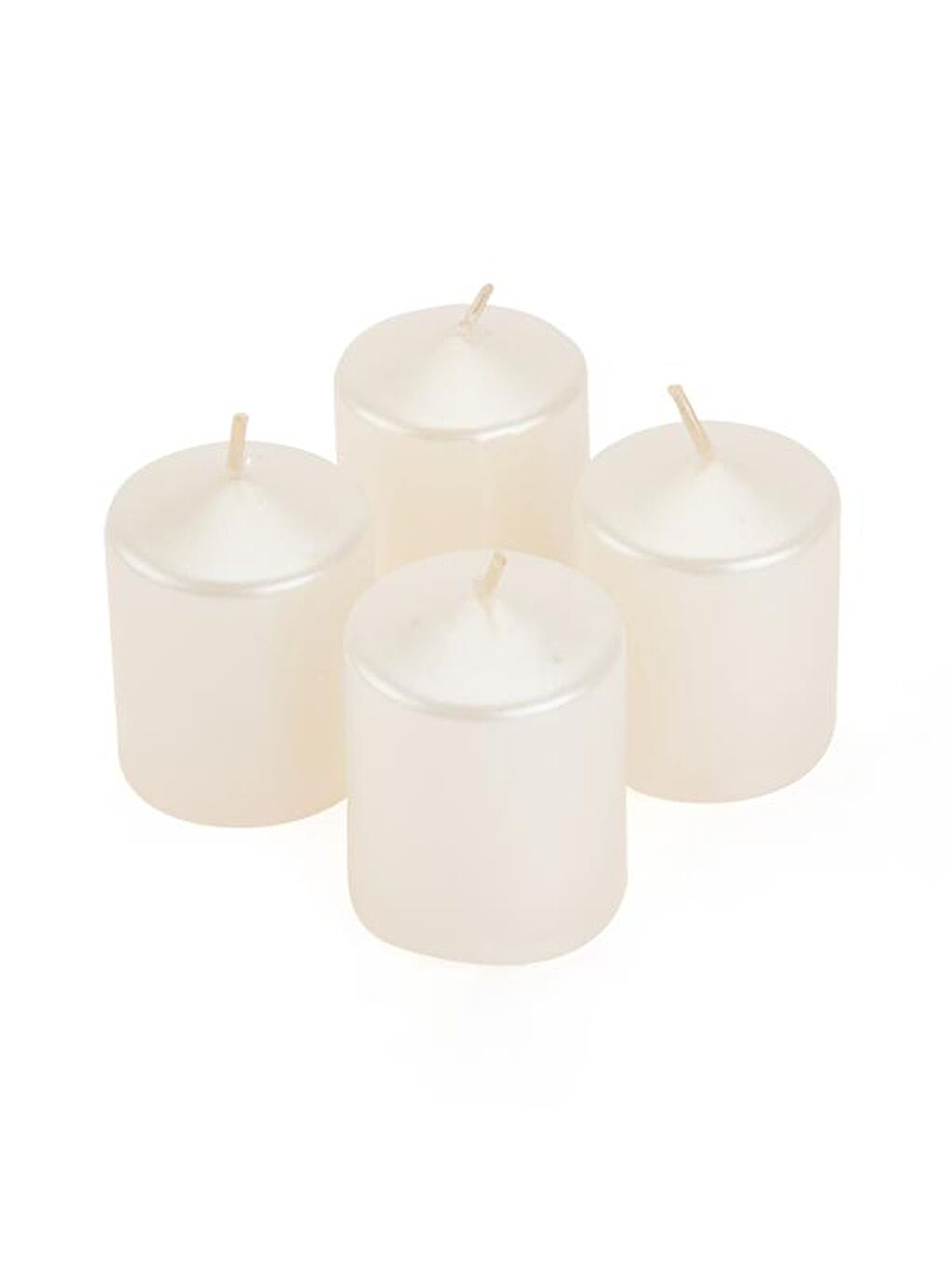 Karışık 4'lü Bar Fener Mumu - Sedef- 3,8x5 cm-4