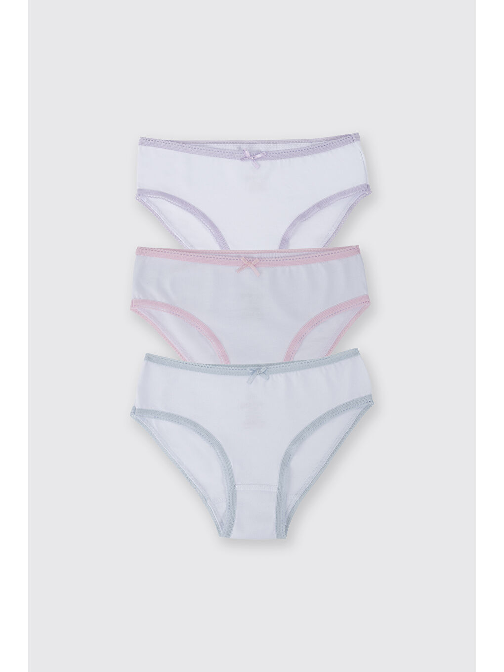 Karışık Kız Çocuk 3'lü Slip Set