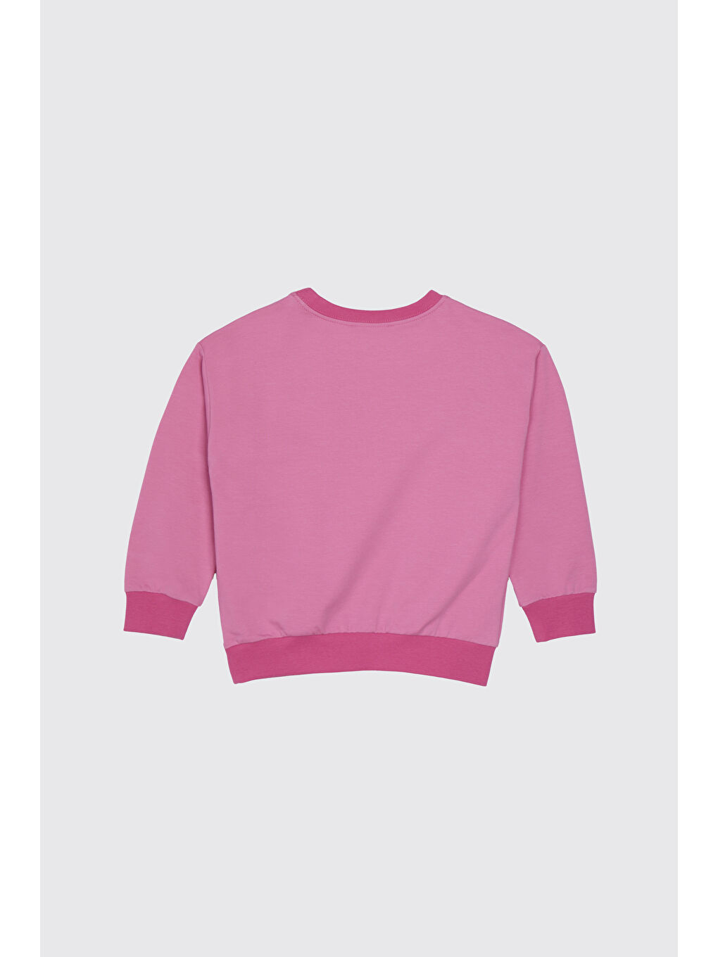 Kız Çocuk Fuşya Sweatshirt-1