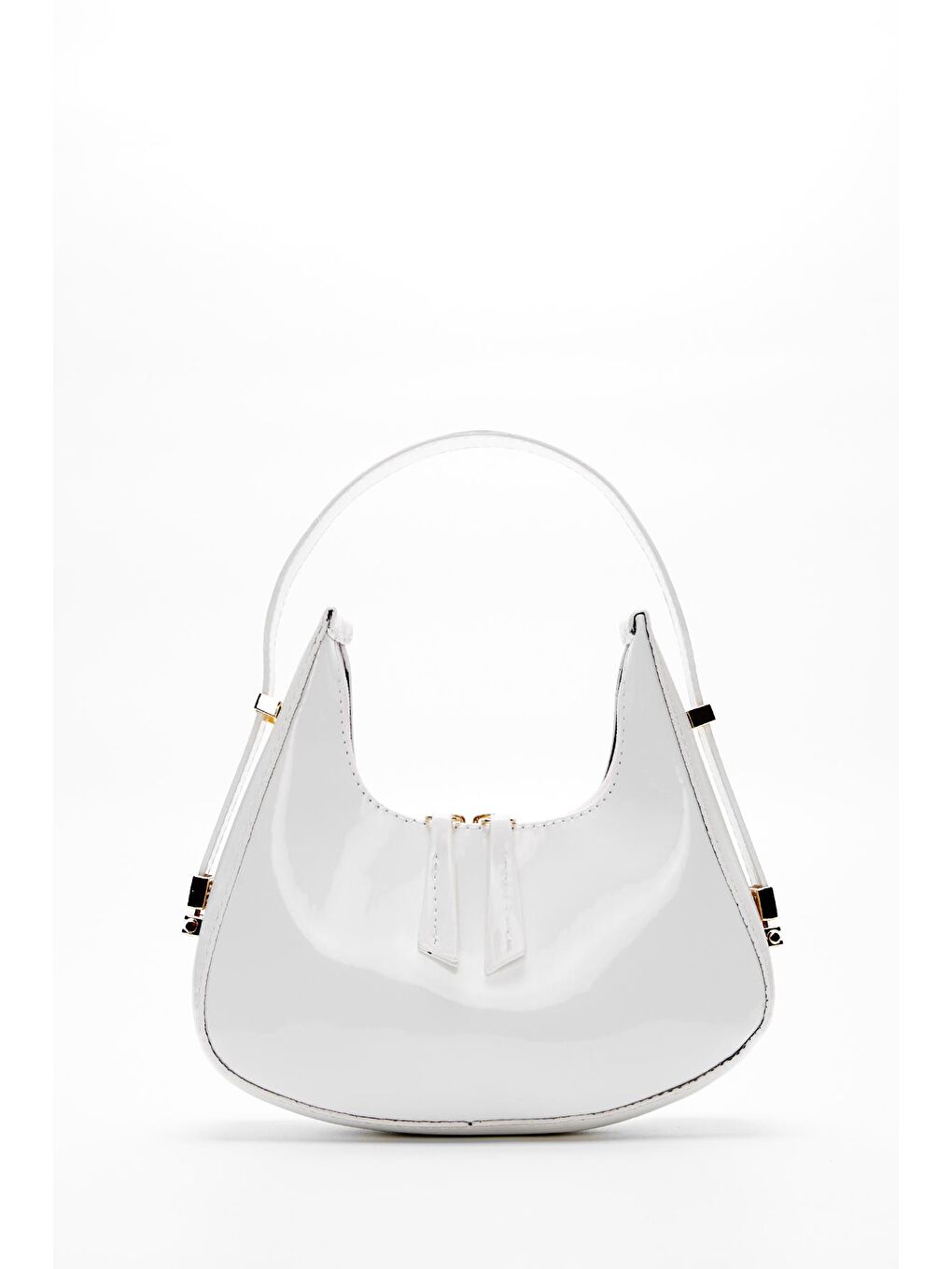 Özel Askı Detaylı Kadın Kol Çanta Beyaz