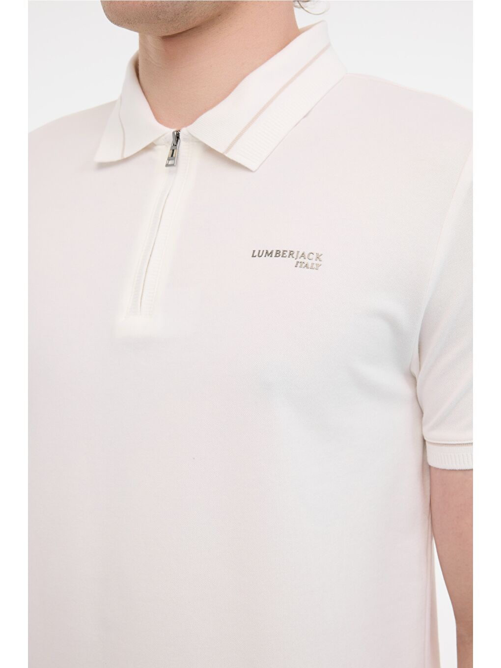 ML HOOPER 12SC11 5FX Beyaz Erkek Kısa Kol Tişört-3