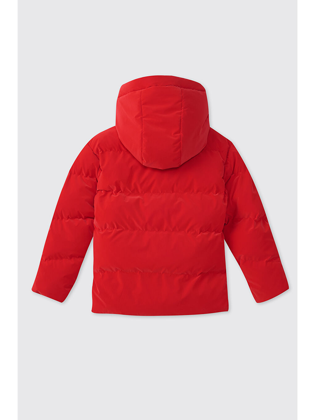 Kız Çocuk Kırmızı Mont-1