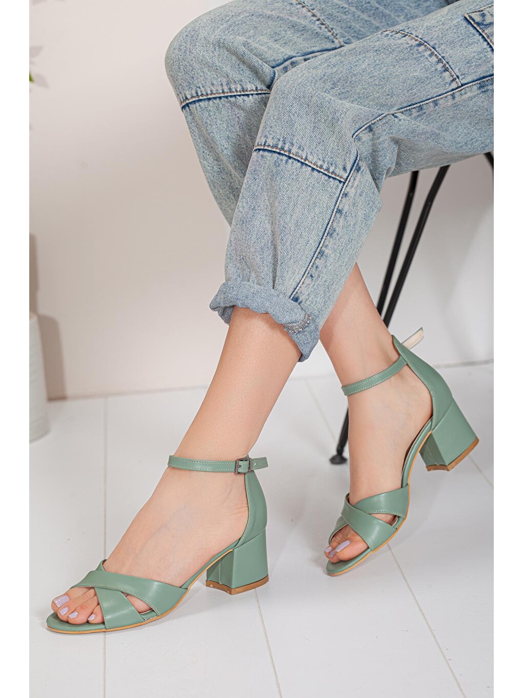 Yeşil D204 Kadın Günlük Klasiktopayakkabı