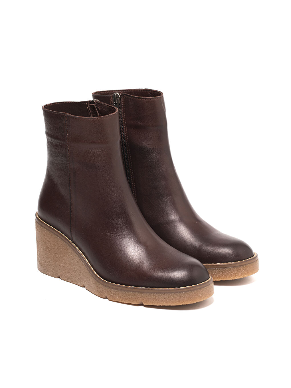 Kahverengi Kadın Bot 25K12060 Skin-2