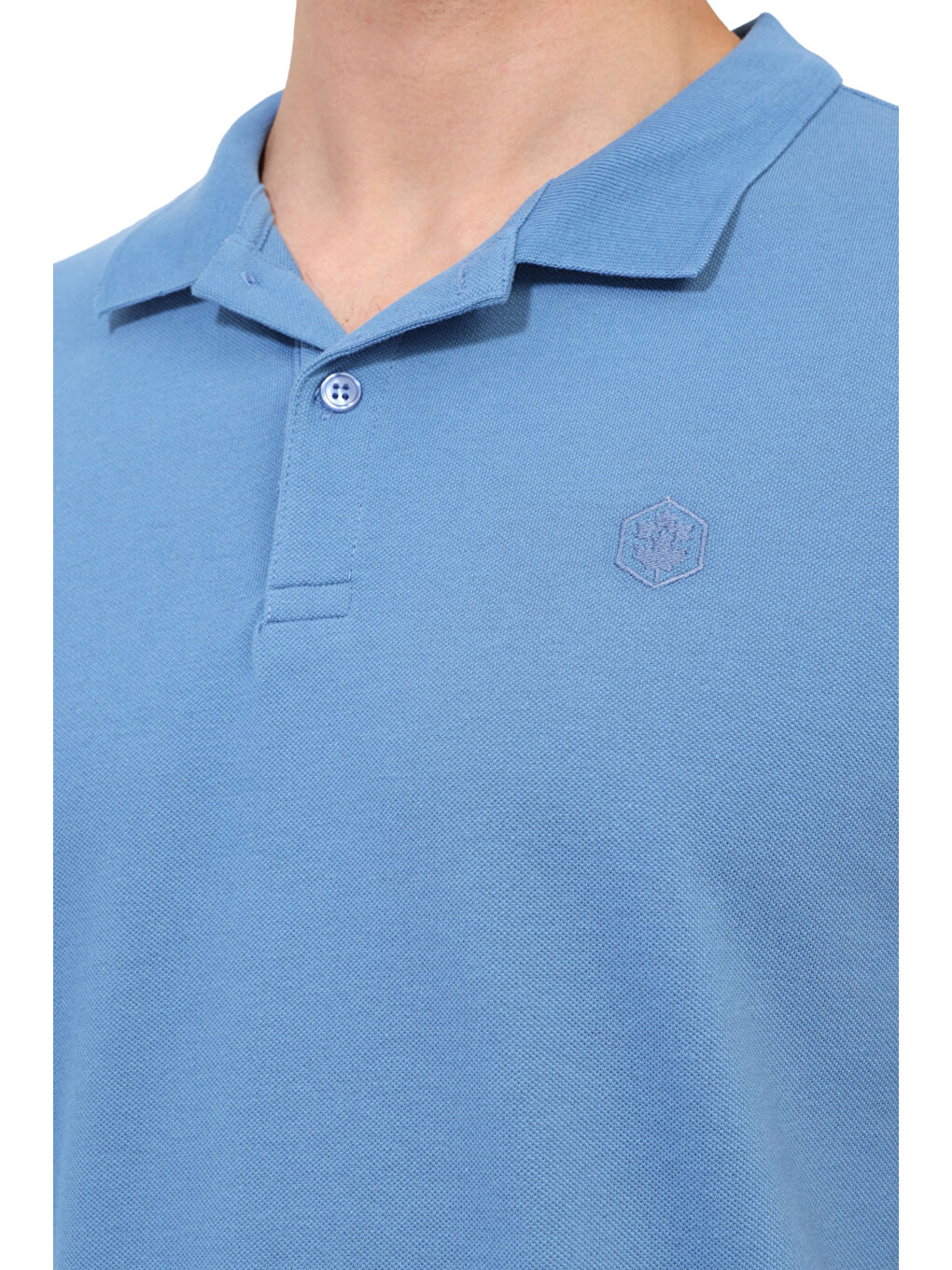 Mb Ct953 Polo T-sh 6fx Mavi Erkek Kısa Kol T-shirt-2