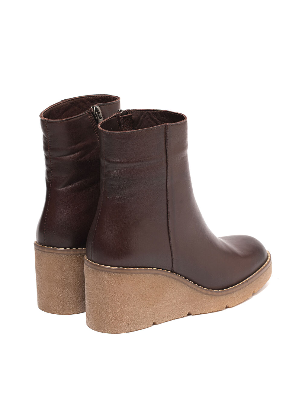 Kahverengi Kadın Bot 25K12060 Skin-3