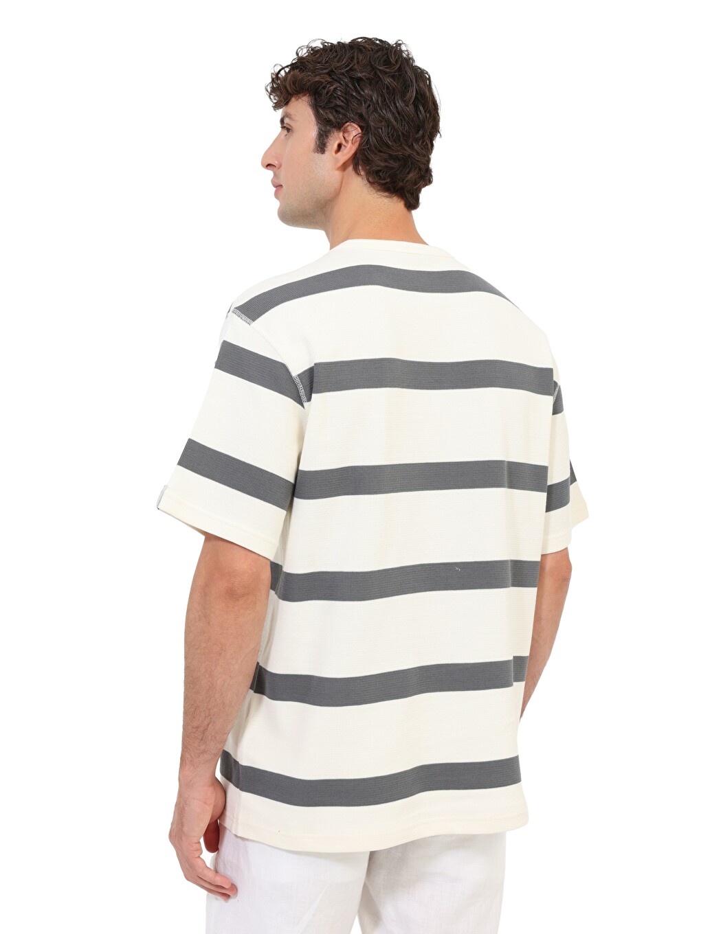 Gri Kısa Kol T-shirt Erkek Antrasit Mb Tusk 11bs100-1
