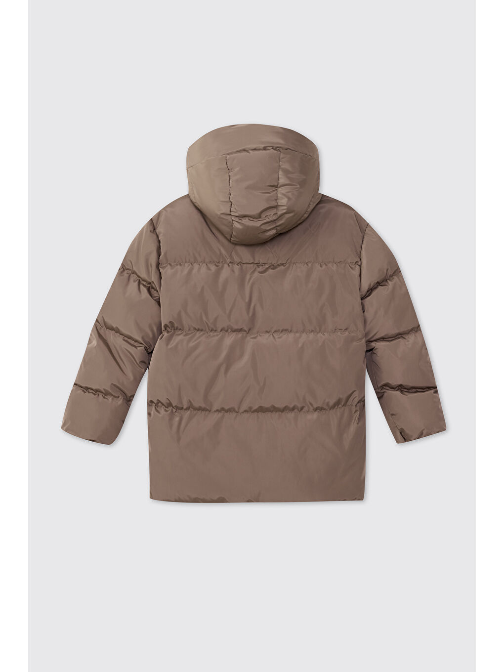 Bej Kız Çocuk Vizon Mont-1