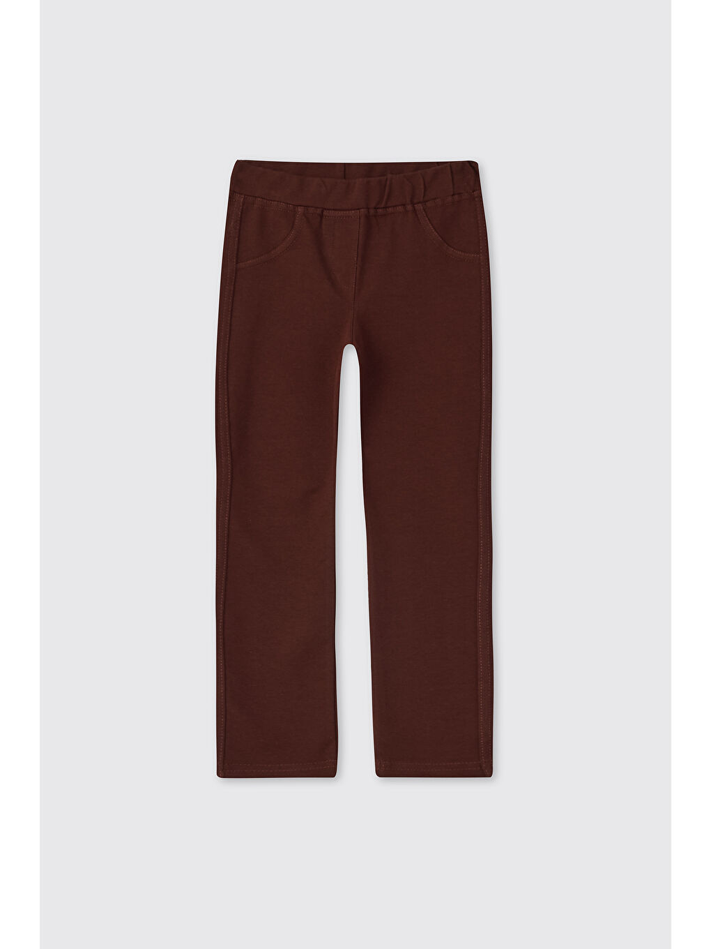 Kahverengi Kız Çocuk Kahve Tayt