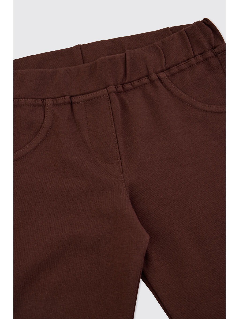 Kahverengi Kız Çocuk Kahve Tayt-2