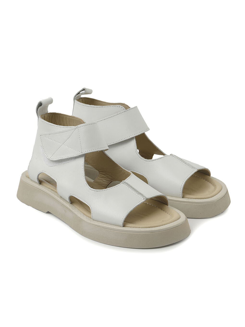 Kadın Sandalet GTN-20755 Beyaz-1