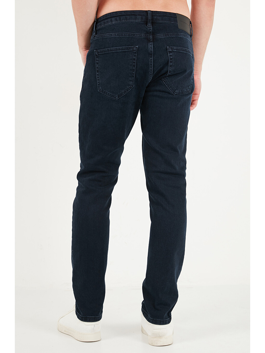 Lacivert Pamuklu Normal Kalıp Normal Bel Jeans 2213f08parma-6