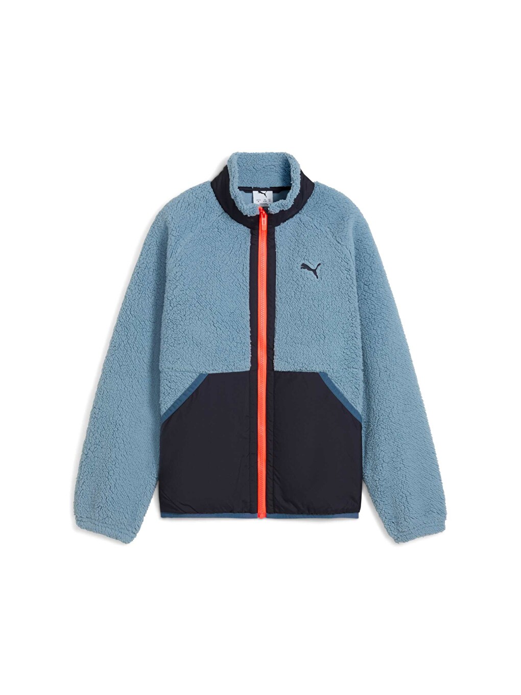 Mavi HYBRID Sherpa Genç Fermuarlı Sweatshirt