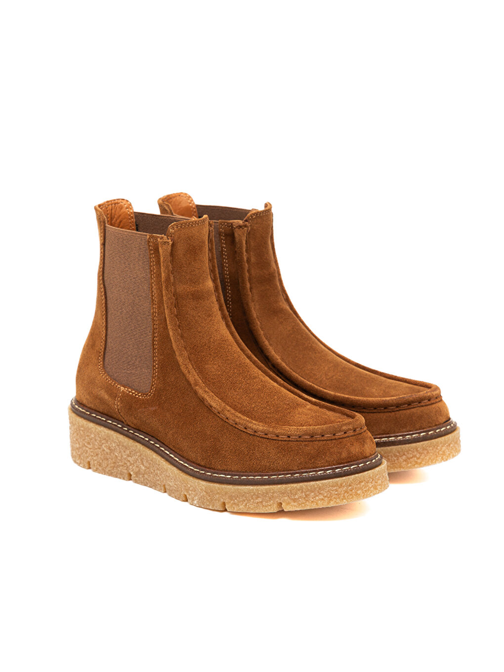 Kahverengi Kadın Bot 25K11778XS Suede-2