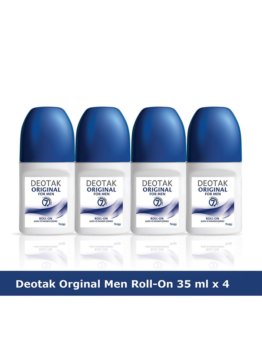 Deotak Orıgınal For Men Roll-On Deodorant 35 Ml X 4