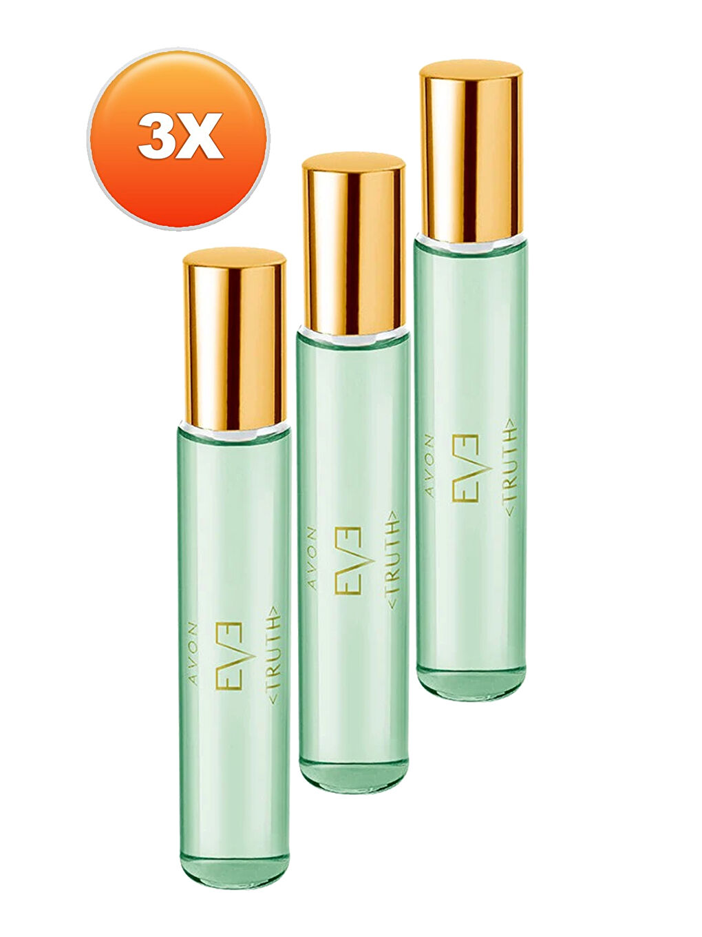 AVON Renksiz Eve Truth Kadın Parfümü Edp 10 Ml. Üçlü Set - 1