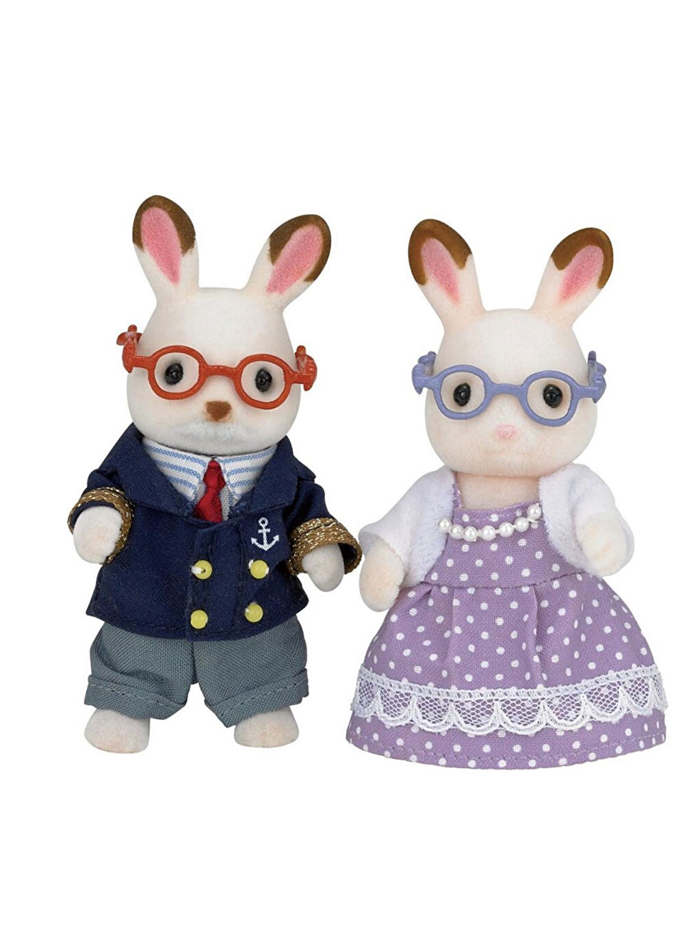 Sylvanian Families Renksiz Tavşan Büyükanne ve Büyükbaba Seti 5190