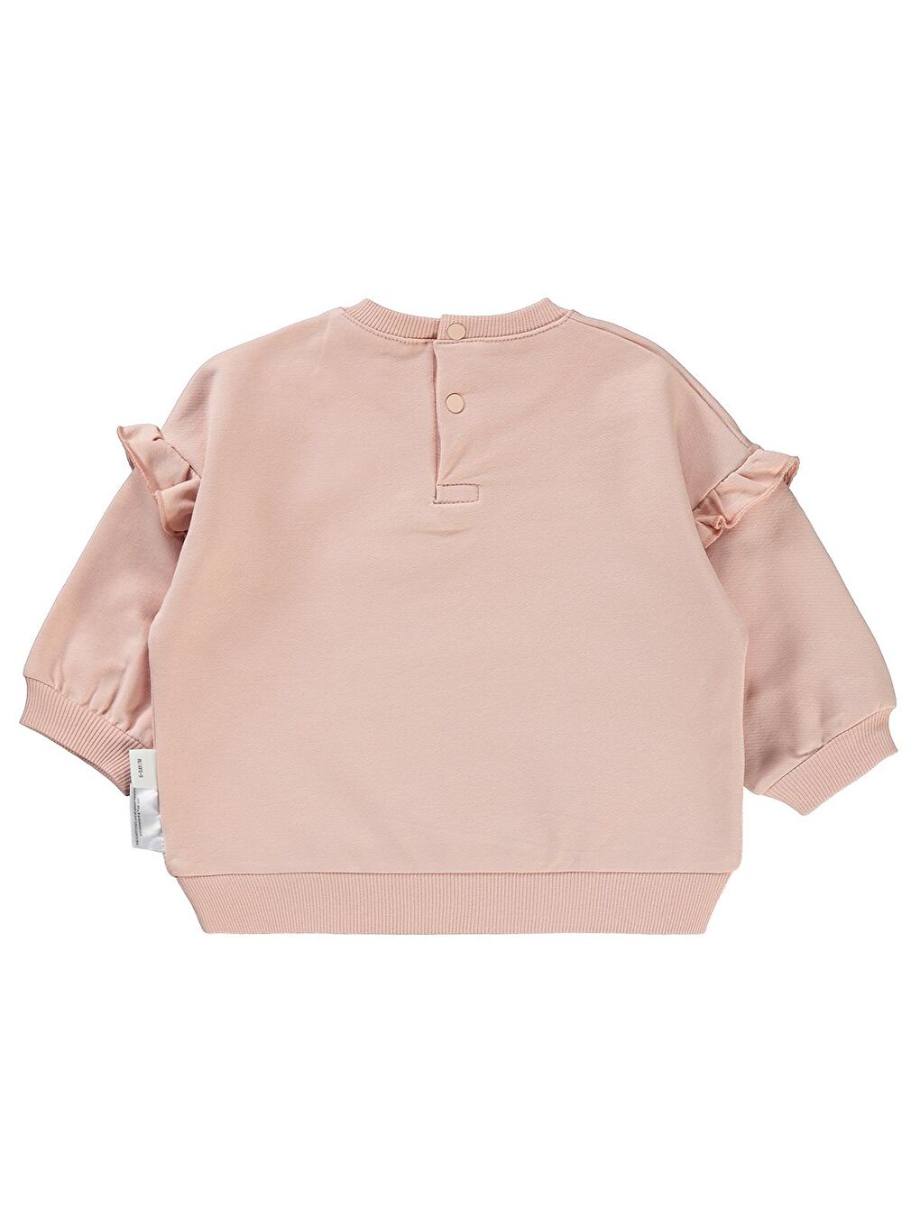 Civil Pudra Baby Kız Bebek Sweatshirt 6-18 Ay Pudra - 1