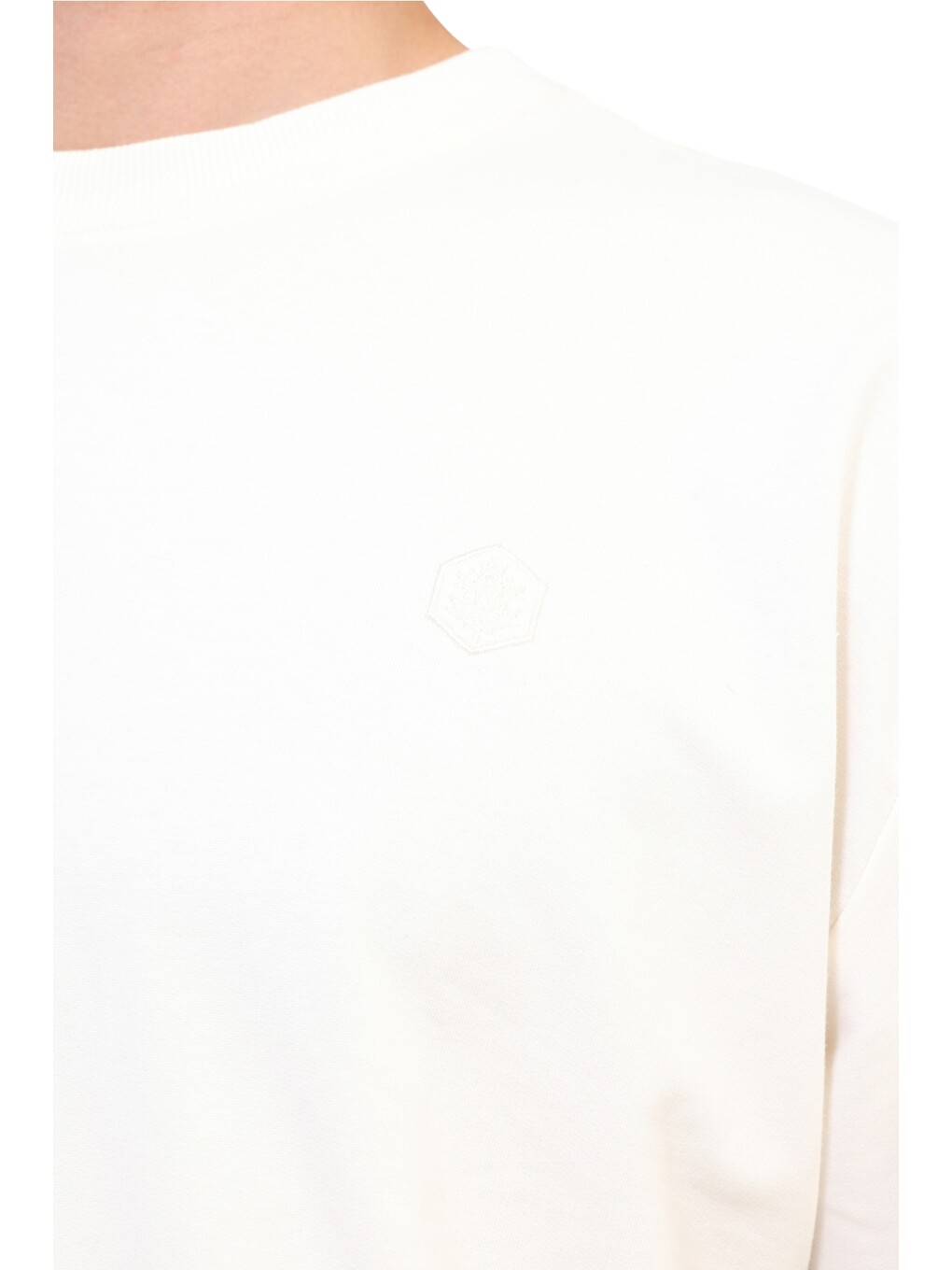 Bej Sweatshirt Erkek Ekru Mb Sn75 C Neck Sw-3