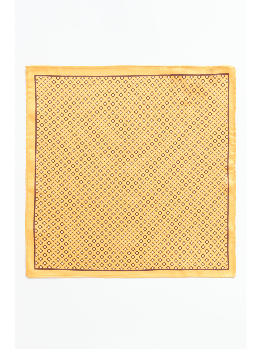 Erkek Sarı Desenli Mendil-2