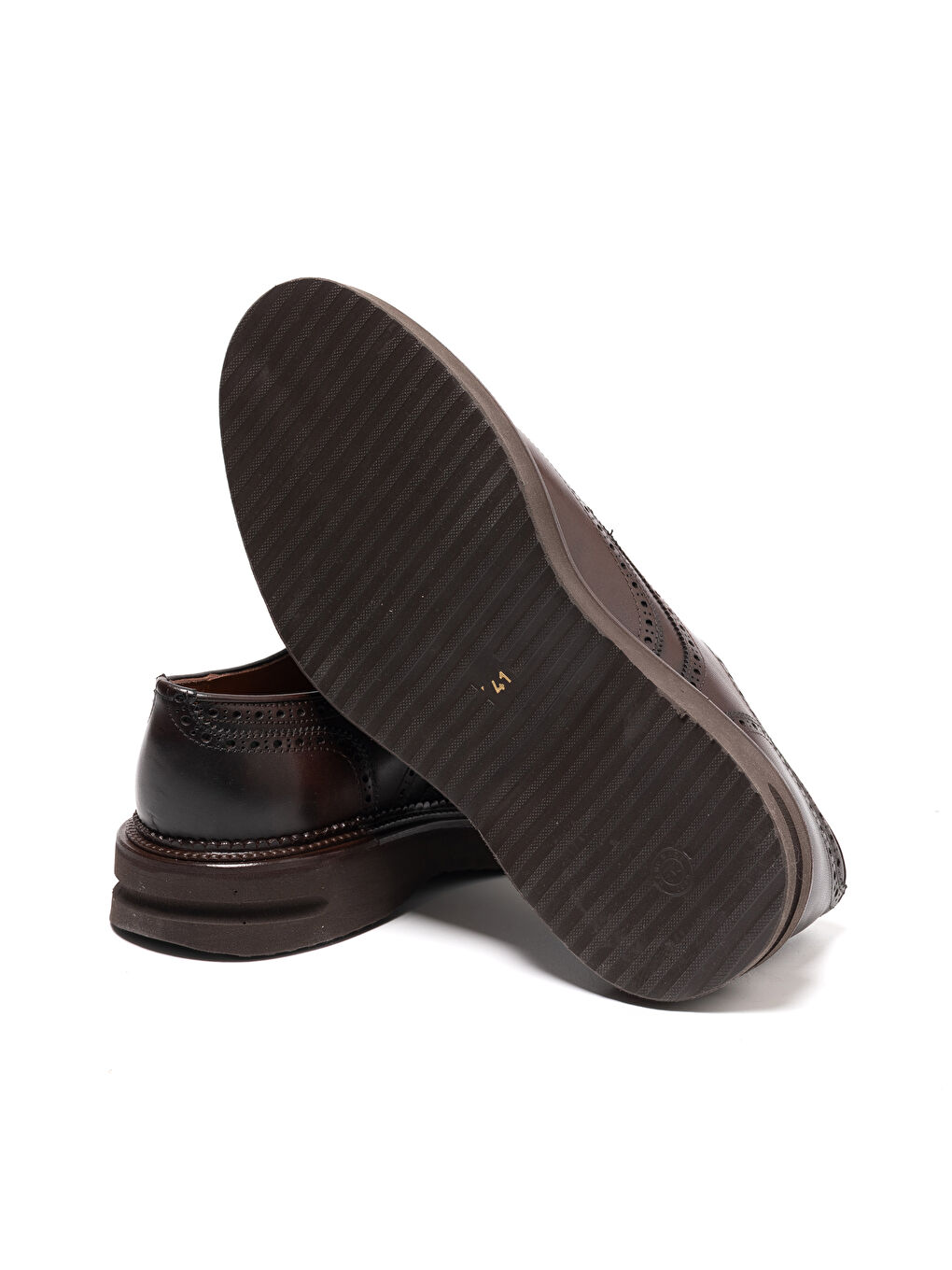 Kahverengi Erkek Oxford ( Klasik) VH-JMY 96-14 Kahve Spiro-4