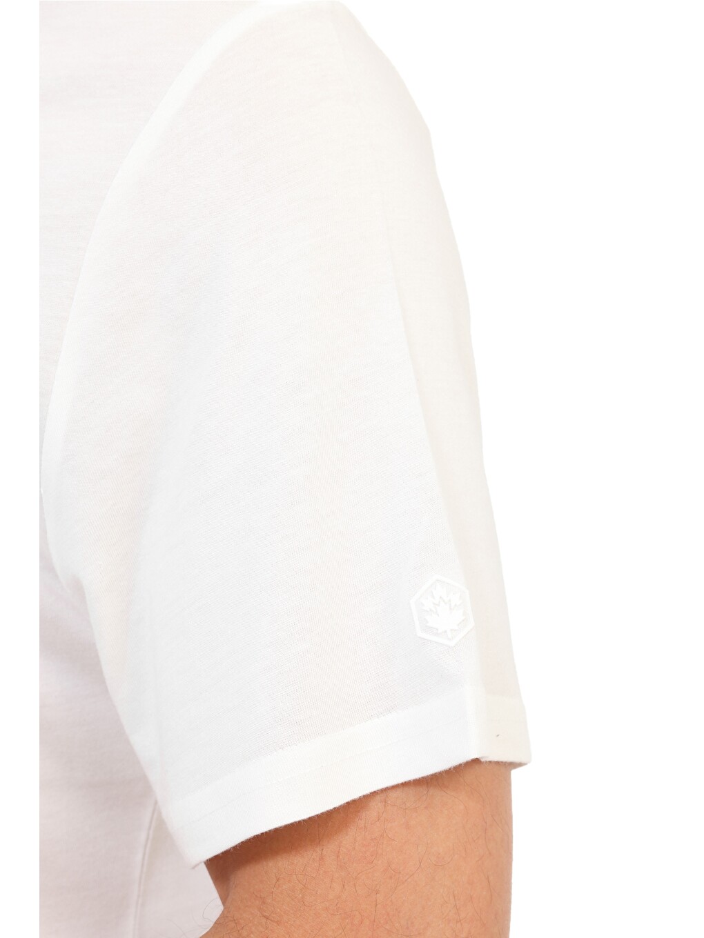 Mb Ct110 Pm C Nk T-sh 6fx Kırık Beyaz Erkek Kısa Kol T-shirt-3