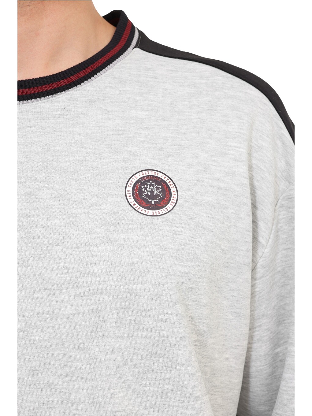 Gri Sweatshirt Erkek A Grı Mel Ml Nala 16blo-05-3
