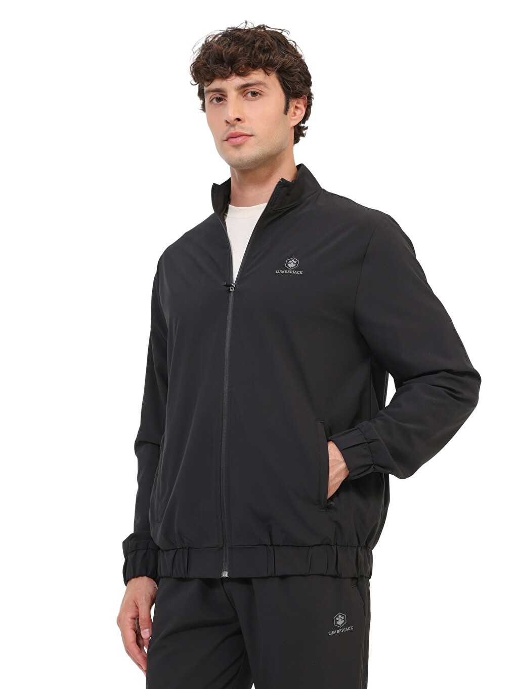 Eşofman Takımı Erkek Siyah M-bs04 Woven T.suıt-1