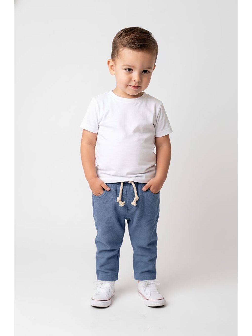 İndigo Bebek Müslin Pantolon-2