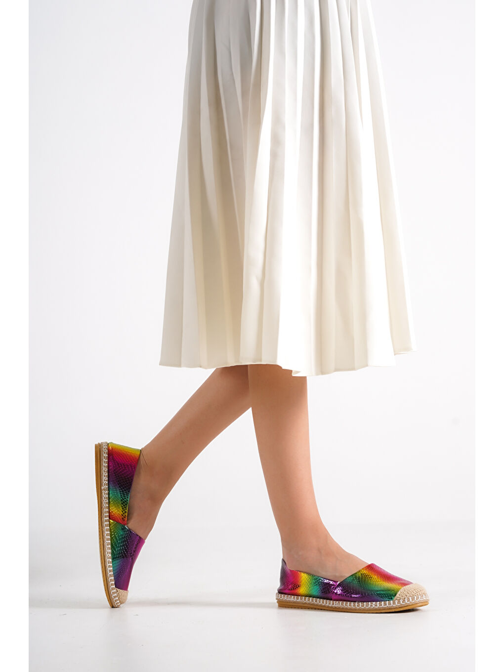 Karışık Pasarella Kadın Espadril-3