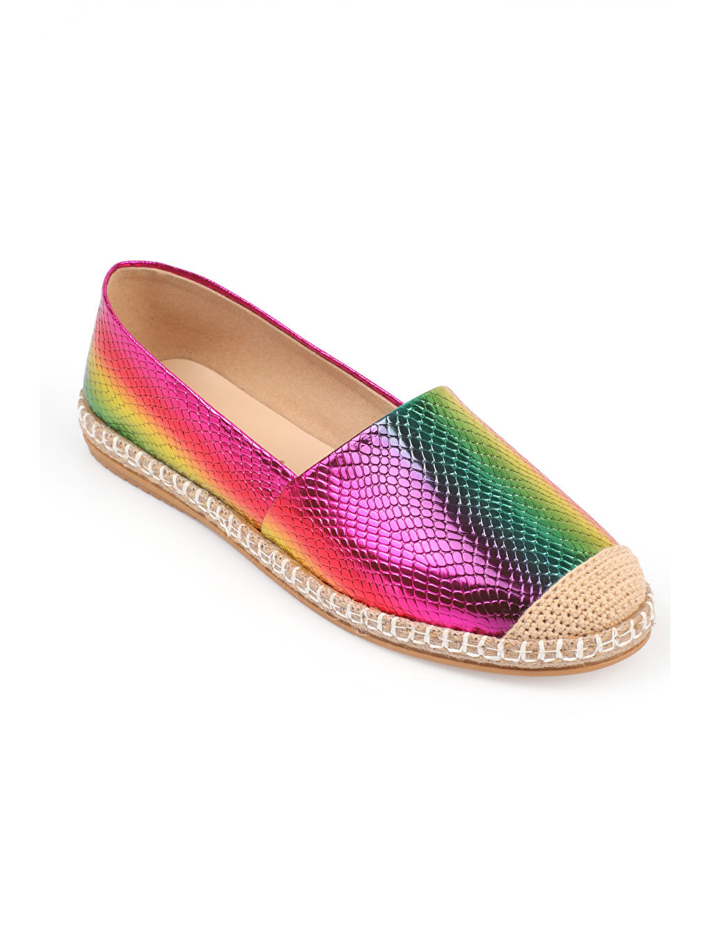 Karışık Pasarella Kadın Espadril-10