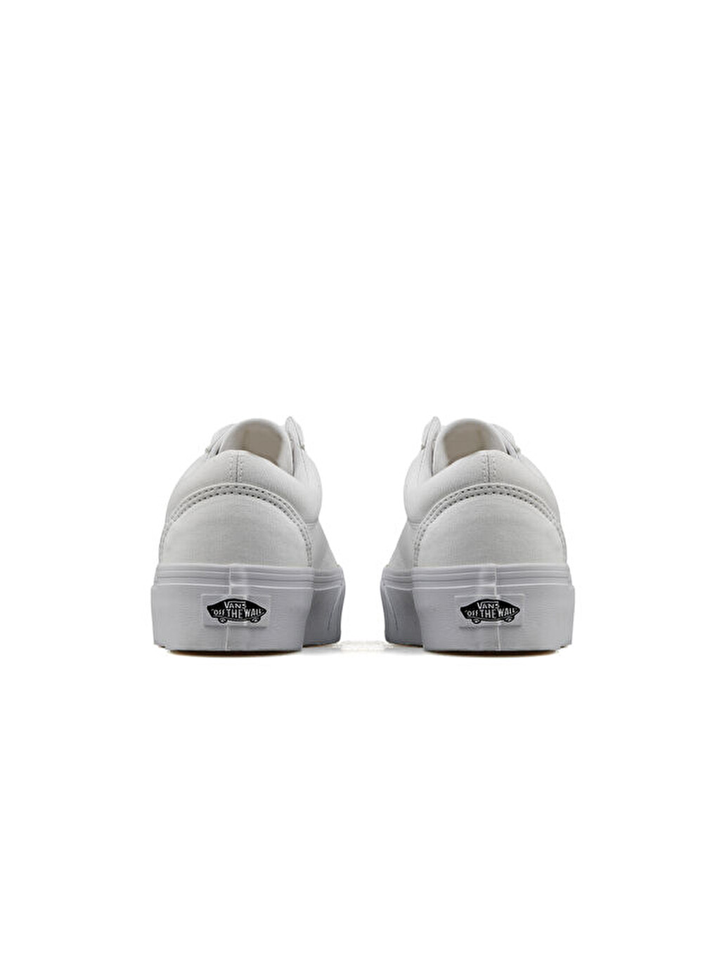Ua Old Skool Platform Kadın Günlük Ayakkabı Vn0a3b3uw001 Beyaz-3