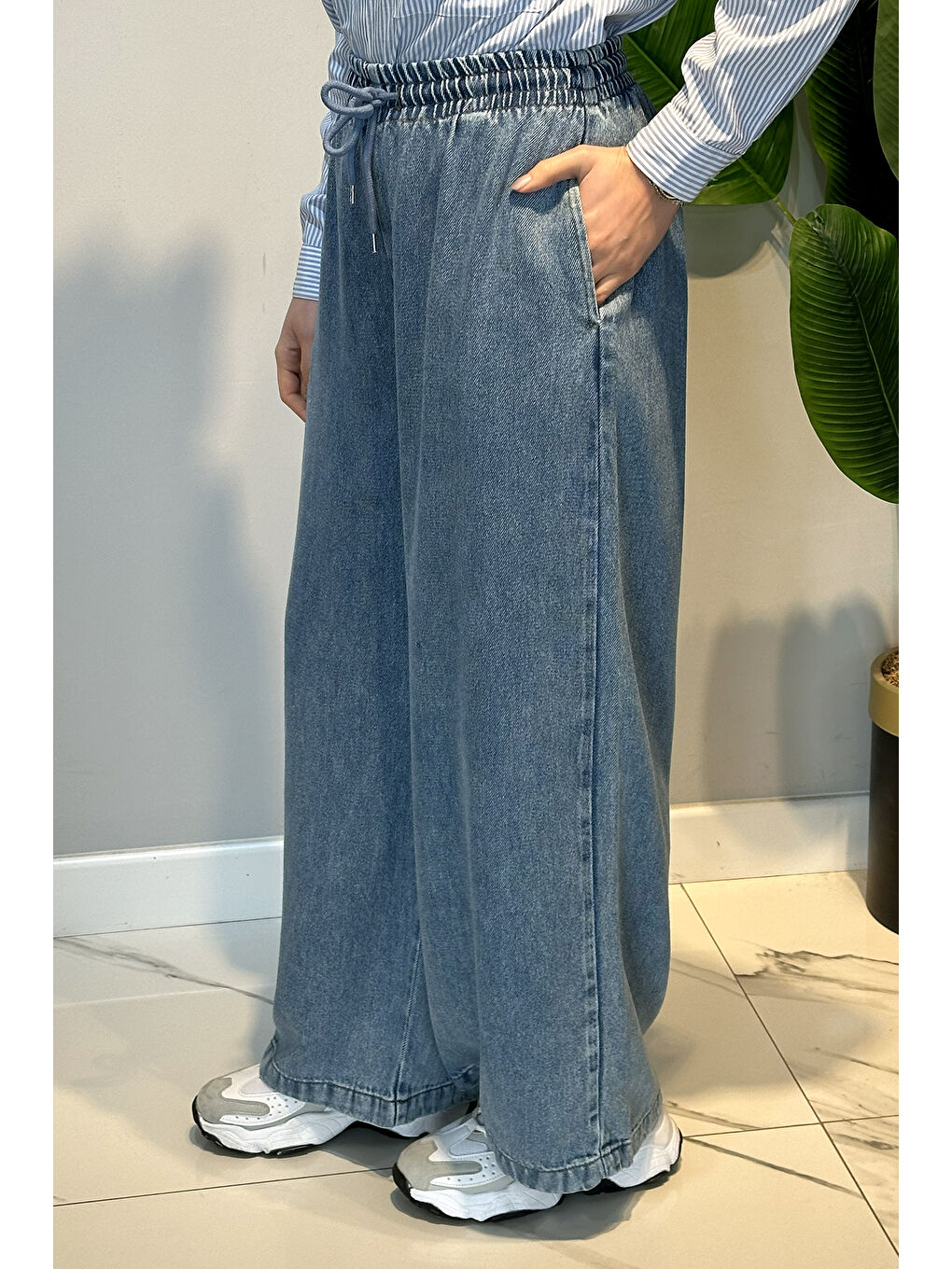 Mavi Lyocell Bolpaça Jean Pantolon 2773 Denim-2