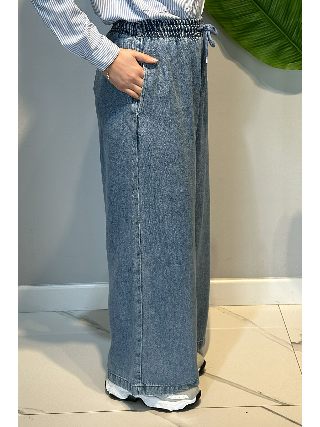 Mavi Lyocell Bolpaça Jean Pantolon 2773 Denim-3