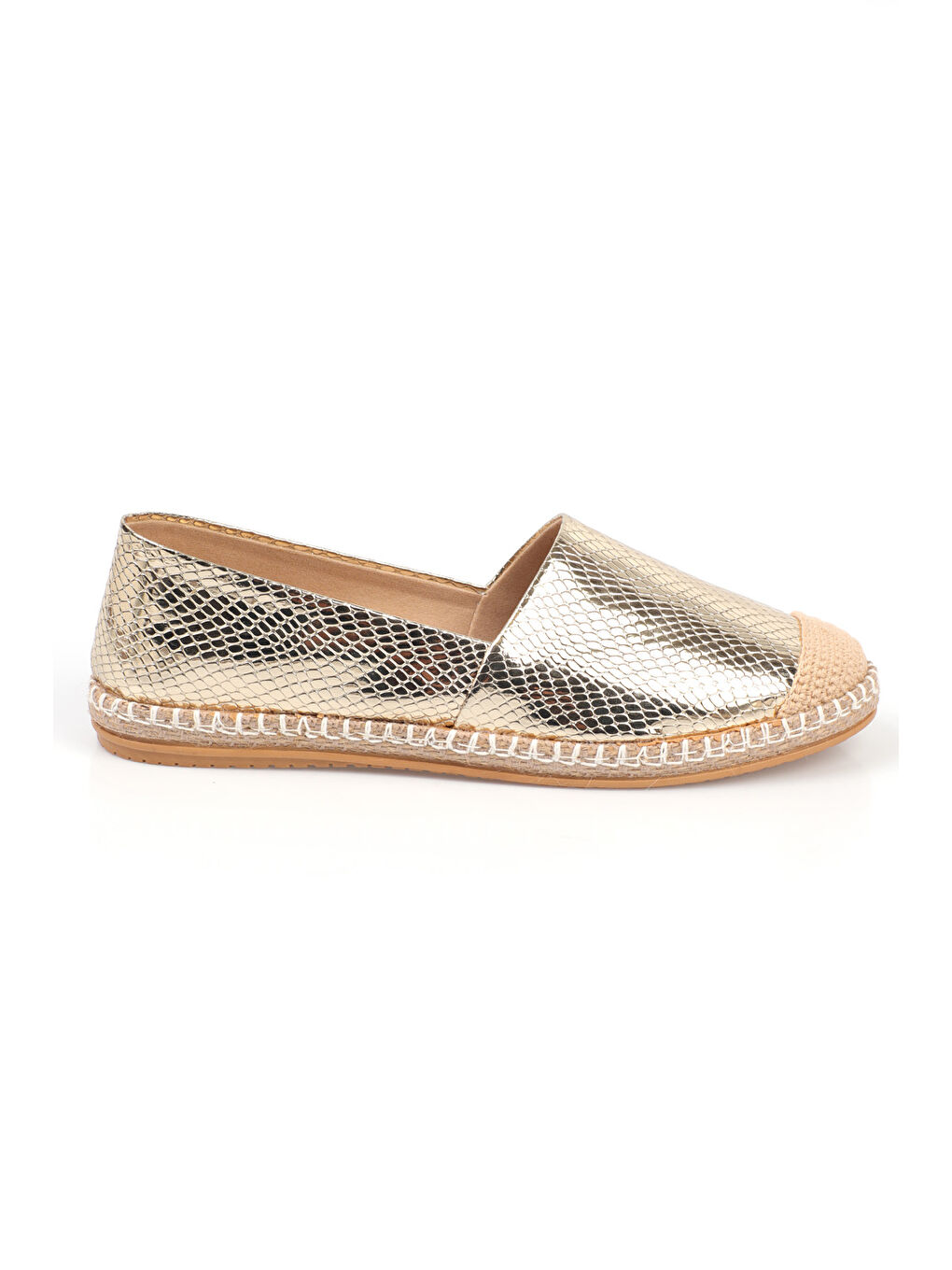 Capone Outfitters Sarı Pasarella Kadın Espadril - 8