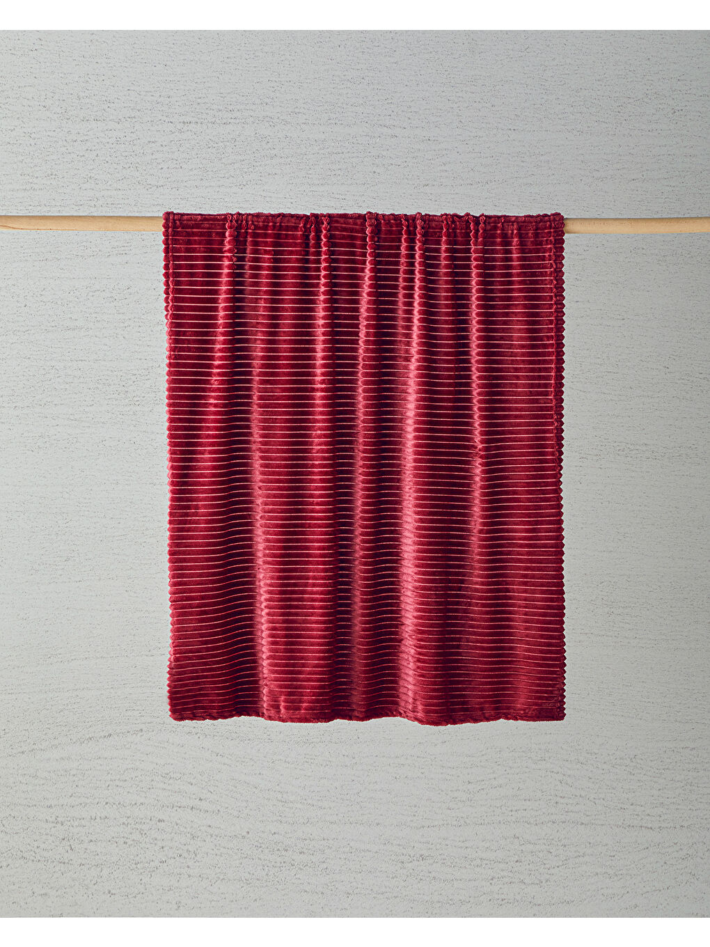 English Home Cozy Oasis Supersoft Tv Battaniye 120x160 cm Bordo