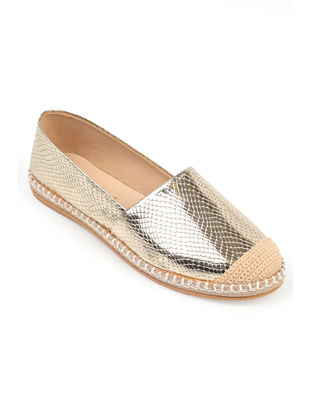 Capone Outfitters Sarı Pasarella Kadın Espadril - 10