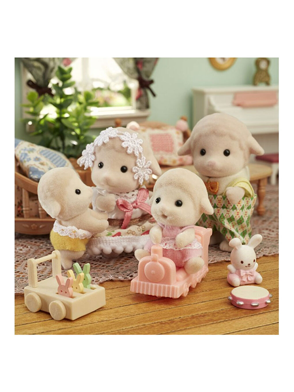 Sylvanian Families Renksiz Koyun Ailesi 5619 - 8