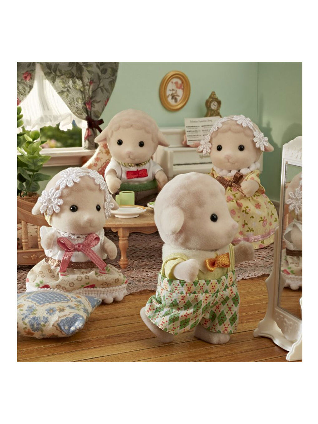 Sylvanian Families Renksiz Koyun Ailesi 5619 - 7