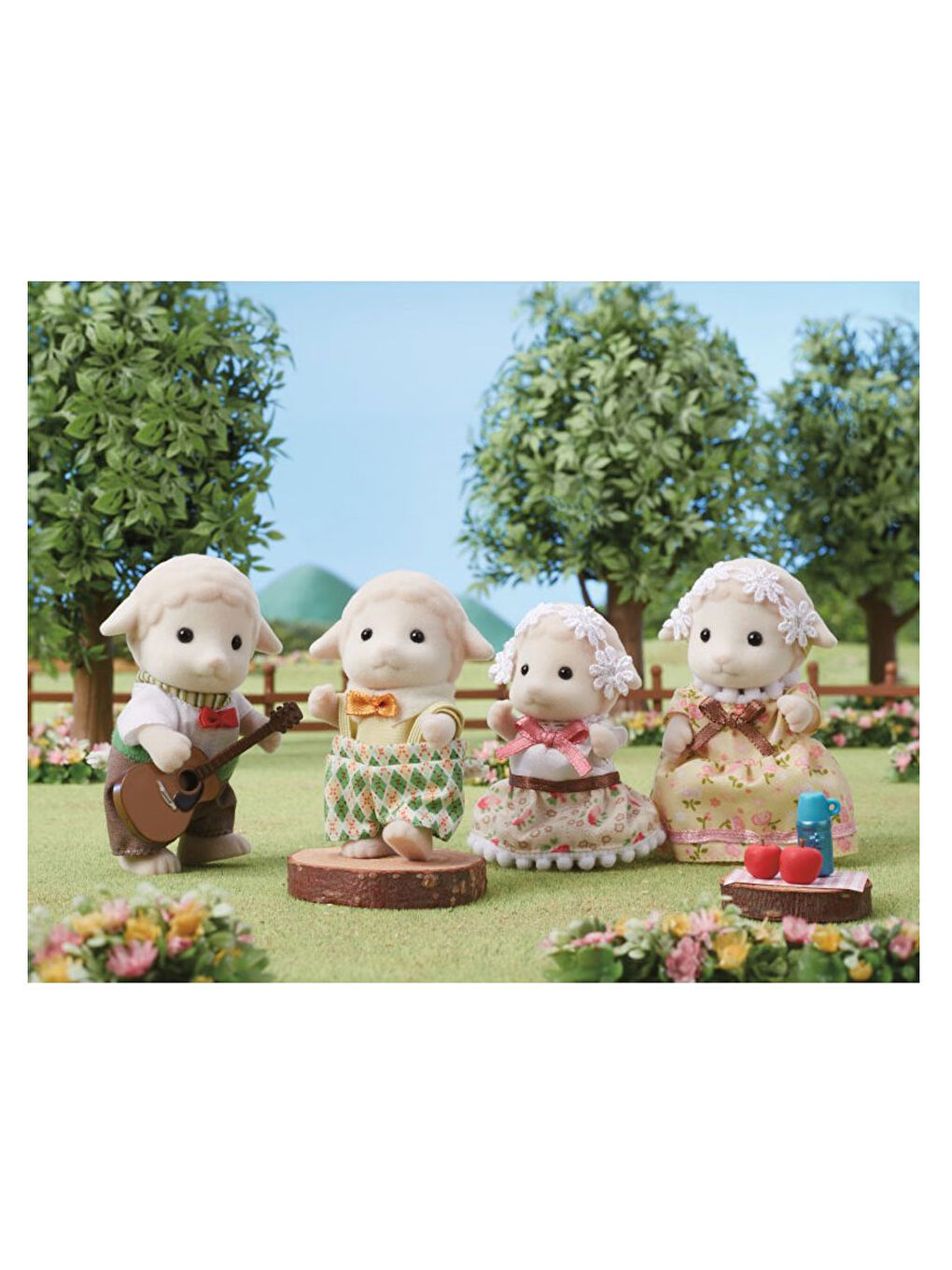 Sylvanian Families Renksiz Koyun Ailesi 5619 - 4