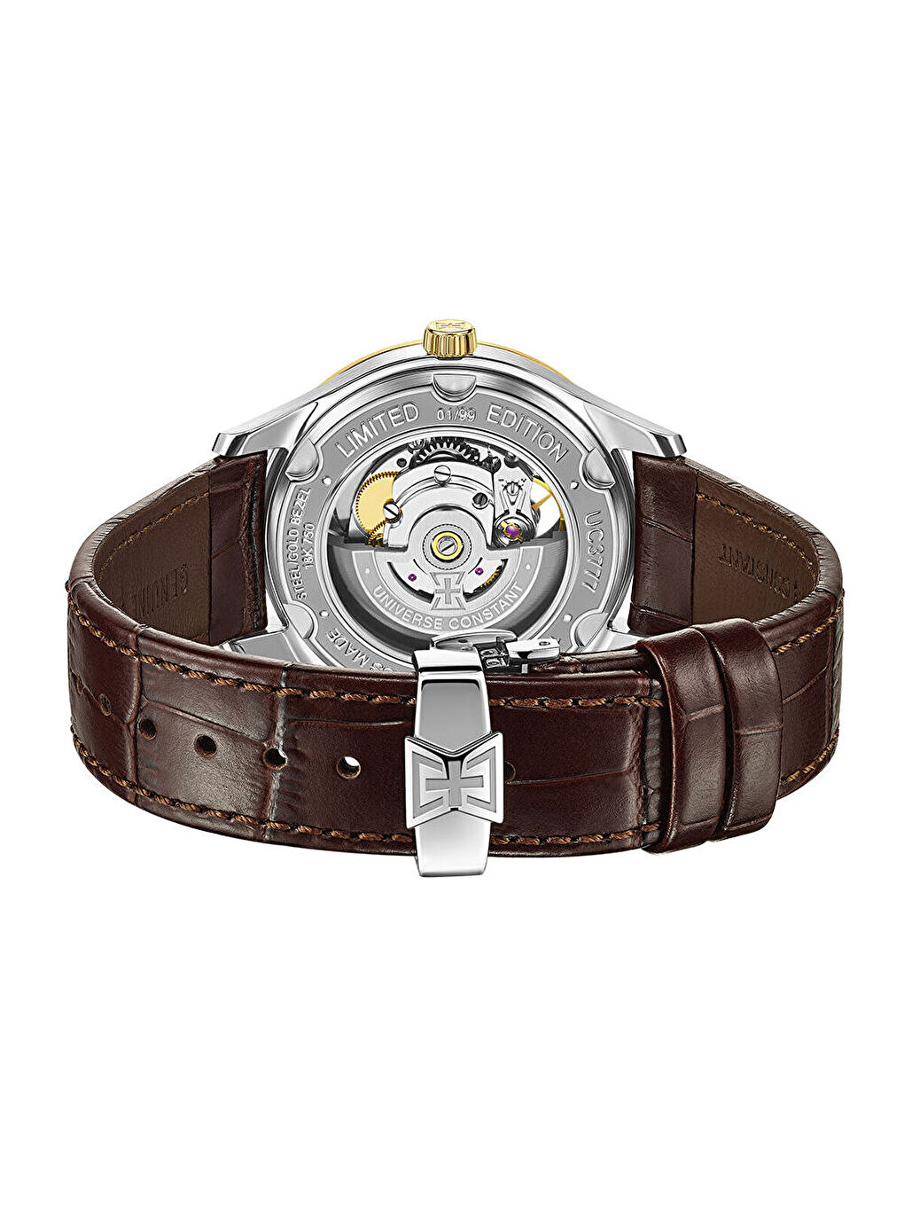 Kahverengi UC3777 Erkek Kol Saati-3